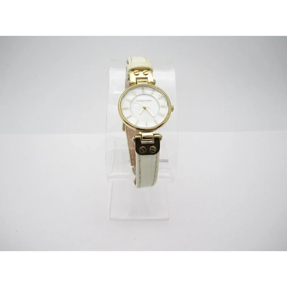 Women Anne Klein Quartz 100ft WR Analog 27mm Dial Causal Round Watch(E841)AK1950